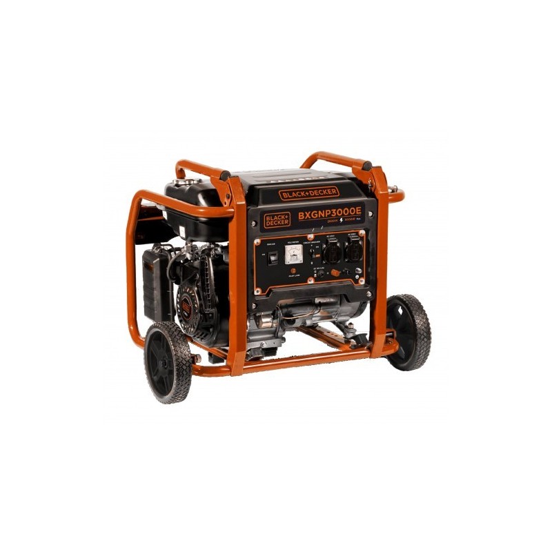 Immagine di copertina del gruppo elettrogeno a benzina BLACK+DECKER BXGNP3000E 3Kw Immagine di copertina del gruppo elettrogeno a benzina BLACK+DECKER BXGNP3000E 3Kw
